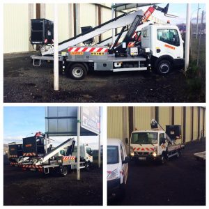 camion nacelle – manutention – 16m – VL